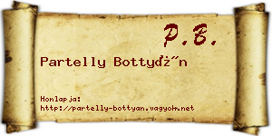 Partelly Bottyán névjegykártya